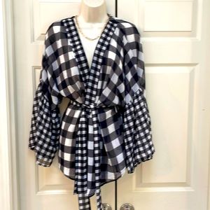 Laura Conrad One size tunic kimono